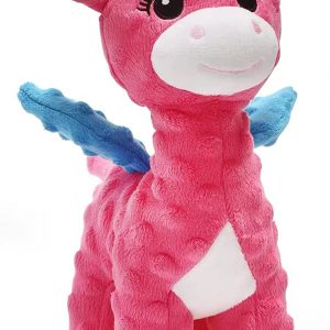 Dog Toys Durable Plush Dog Toy with Crinkle Paper Stuffed Squeaky Dog Toys Cute Chew Toys for Small Medium Large Dogs and Puppy…